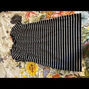 Black & White Stripped Dress